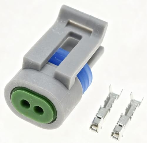 Conector eléctrico impermeable de 2 pines ideal para instalar luces auxiliares en tu coche