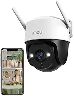 Imou Outdoor Security Camera with 30m Color Night Vision, 360° PTZ CCTV Camera with Pan Tilt, 1080P WiFi Home IP Camera, Smart Tracking/AI Human Detection/2-Way Audio/Spotlight Siren/Works with Alexa