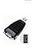 UTEK UT-882 1port USB2.0 to RS-232 Convertor High Speed USB 2.0 to Serial RS-232 DB-9 Converter - Supports Windows 8, 7, Vista, XP, 2000, 98, Linux and Mac