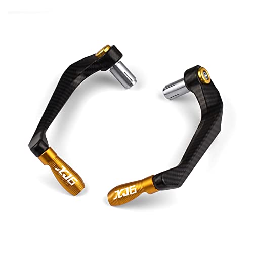Ehuntr 7/8 Handlebar Protectors Motorcycle Handlebar Grips Guard Brake Clutch Lever Protector For Yama-&Ha Yzf R1 R6 2005 2006 2007 2008 2009 2010 2011 2012 2013 Powersports Handguards (Color : Gold) #TOP4