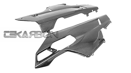 2007-2012 Ducati 1198 1098 848 Carbon Fiber Lower Side Fairings - One Pair #TOP1