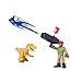 Fisher-Price Mattel Imaginext Jurassic World Trek ‘N Transform Toy Vehicle Play Set with Dinosaur, 3-inch Action Figure & Projectile Launcher with Projectiles