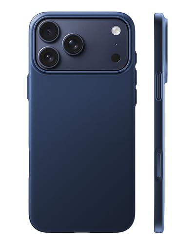Image of TORRAS Slim Fit for iPhone 17 Pro Max Case Thin 6.3 inch Velvety Matte Blue