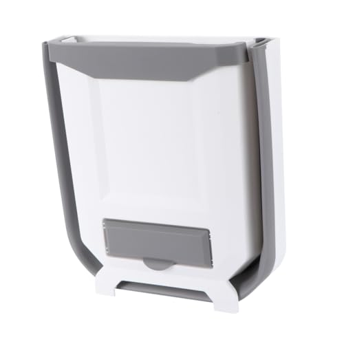 SAFIGLE Contenitore Da Cucina Sospeso Pieghevole in Plastica Resistente, Cestino Portaoggetti Multiuso Per Auto e Casa, Pattumiera Pratica Per Armadio e Ufficio, Organizzazione Rifiuti Salvaspazio