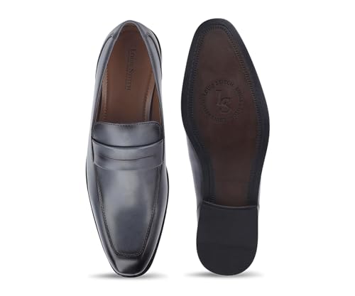 Image of LOUIS STITCH Formal Shoe for Men Shoes |Breathable Lining, Moccasins Style | Comfortable for Business, Casual, Parties (SX MC)