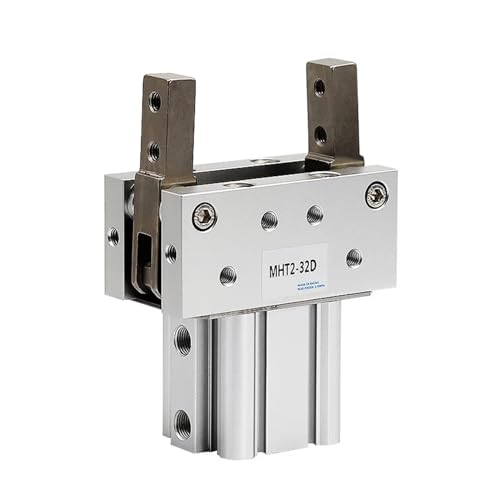 Pince pneumatique pivot MHT2-50D à bascule de serrage cylindre à doigt - 6