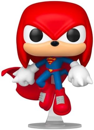 Funko POP! Heroes: Justice League & Sonic - Knuckles as Superman image 4