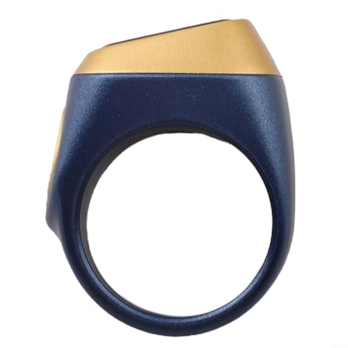 Felicafie IQibla Bague avec écran numérique Tasbih compteur vibration 5 notifications de prière 40 mAh Construction ABS Bleu 20 mm – vue 6