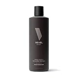 Bevel Moisturizing Body Wash for Men - Dark Cassis Scent with Charcoal and Argan Oil, 16 Oz