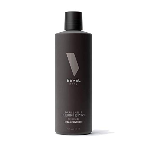 Bevel Moisturizing Body Wash For Men - Dark Cassis Scent With Charcoal And Argan Oil, 16 Oz #TOP4