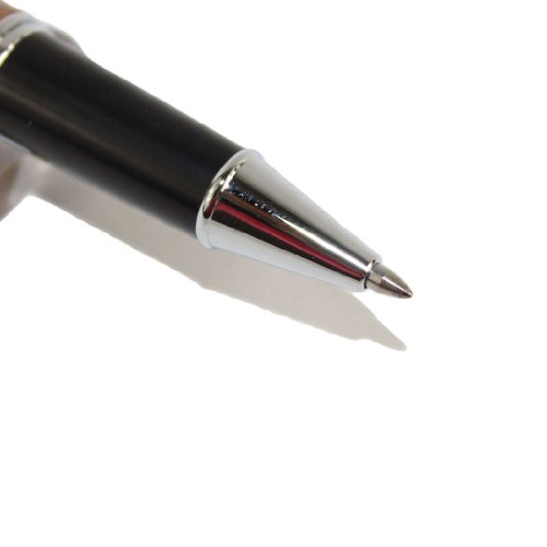 Gullor Noble Jinhao 8802 Brown Wood Rollerball Pen With Black Cap #TOP3