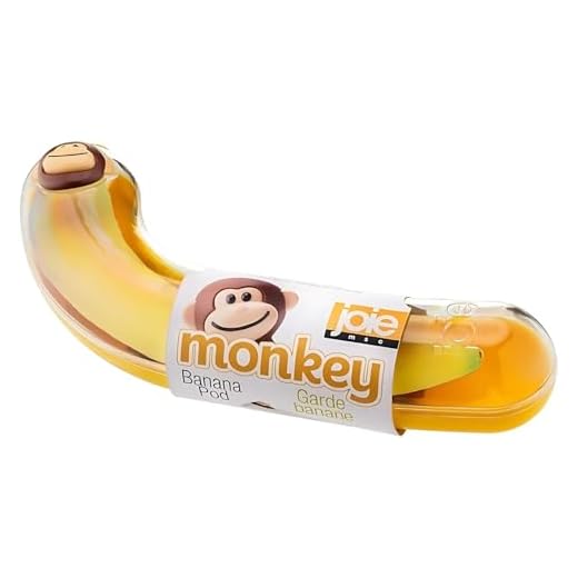 Joie Monkey Banana Guarda Plátanos, Amarillo, 22.9x8.30x4.40 cm