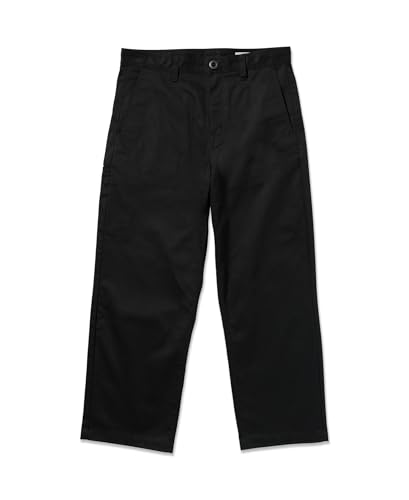 �{���R��(Volcom) �`�m�p���c FRICKIN SKATE CHINO PANT ���[�Y�e�[�p�[�h�J�b�g ���[�E�G�X�g A1112501 �����Y BLACK 32