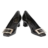 [Roger Vivier] [ロジェ ヴィヴィエ] パンプス ベル ヴィヴィエ 4.5cmヒール パテントレザー ブラック RVW00600920 BSS B999 [並行輸入品]