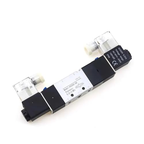Électrovanne 4V330C-08 DC12V avec corps en alliage haute précision - 6