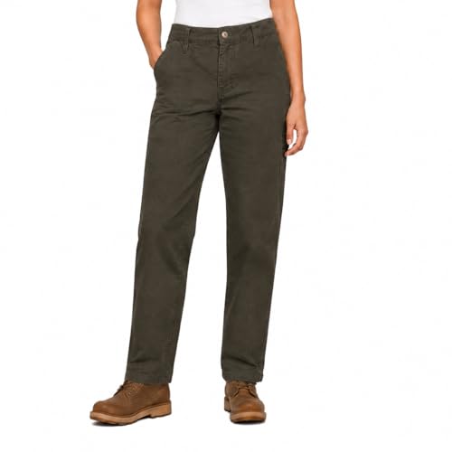 Dickies Womens Slim Straight Stretch Duck Carpenter Pant