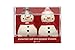 Pearhead Snowmen Shaker Set, Christmas Kitchen Decorations, Holiday Décor For The Home, Christmas Salt And Pepper Shaker Set, Seasonal Must Have Gift