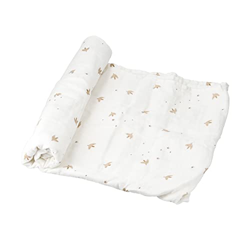 [ VG ] Mushie uPbg  120 × 120cm X XK[[ MS-233 Sparrow Muslin Swaddle Blanket Ԃ P[v I[KjbNRbg  V [sAi]
