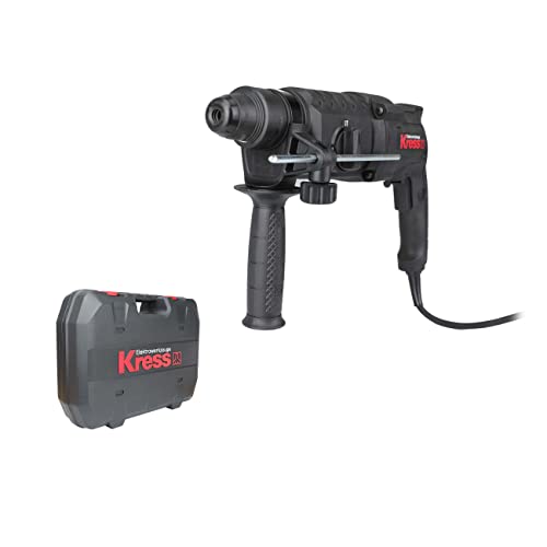 Kress Pneumatikbohr- und Meißelhammer für schnelleres Bohren 230V / 850W / 3J / 26 mm/SDSplus,Koffer
