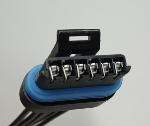 Conector de 6 pines ALEN 019 repara el pedal del sensor del acelerador con cables calibre 18