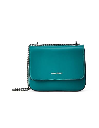 Image of Allen Solly Women Teal colour sling AHBGFRGBS02415 Size-18.5 * 8 * 15.5cm