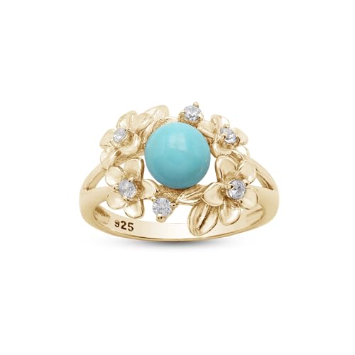 Bague turquoise naturelle argent 925 empilable et ajustable - 2