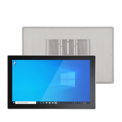 Image of 21.5 Inch Industrial Panel PC, Touchscreen All-in-One Computer,Intel i7, 8GB+256GB SSD, IP65 Front Panel, WiFi Speaker, Win 11 Pro