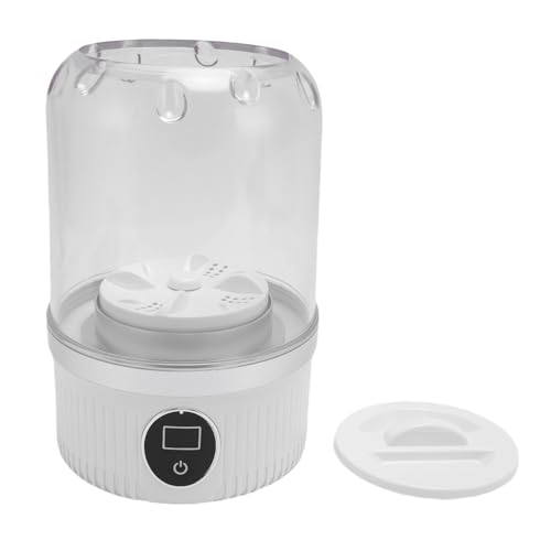 shenruifa Lavadora portátil, recargable, inalámbrico, minilavadora para ropa interior, calcetines, blanco