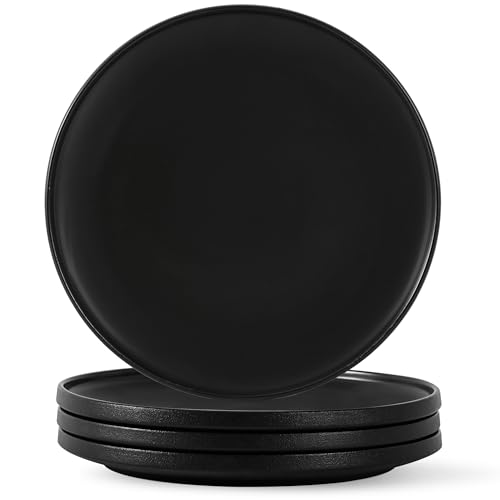 Ruxmirae Matte Black Stoneware Plates