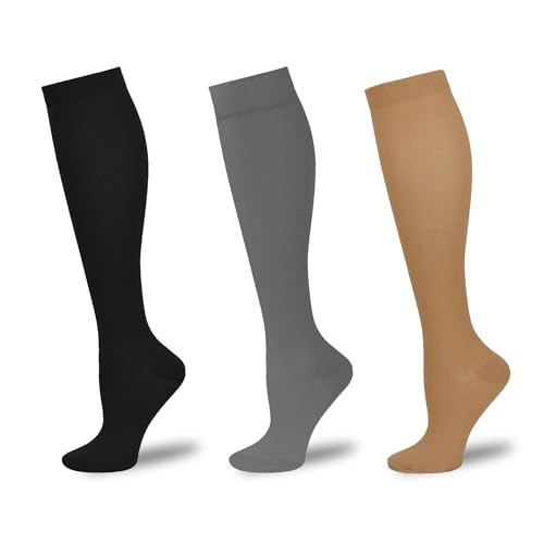 Compression Socks for Women & Men Knee High Support Socks for Nurses Running Athletic Travel