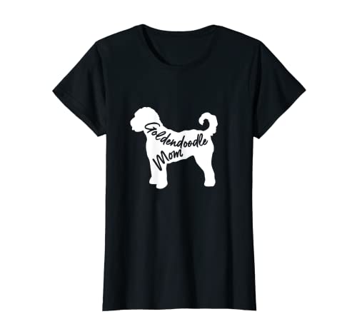 Donna Divertente Vintage Doodle Mamma - Aussie Doodle & Goldendoodle Maglietta