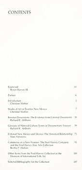 Paperback Colonial frontiers: Art and life in Spanish New Mexico : the Fred Harvey Collection Book
