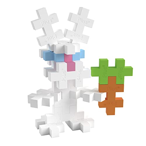 Image of PLUS PLUS Big Bunny Tube - 15 Piece Large Building Blocks for Toddlers