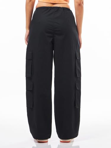Image of Bewakoof Women's Loose Low Rise Cargo Pant