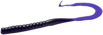 Zoom Magnum II Worm-Pack of 20 Black Grape, 9-Inch