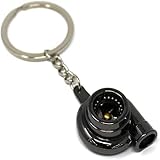 Material : Metal AUTOZOCO Llavero metalico turbocompresor negro