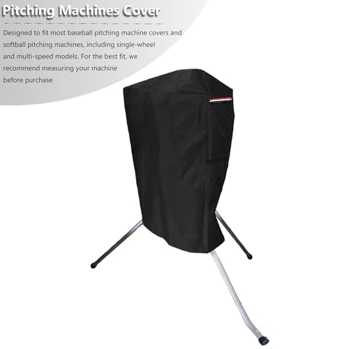 Pitching Machine Cover,Universal Heavy-Duty Weatherproof Protection for Baseball/Softball Pitching Machines,Fits Single-Wheel and Multi-Speed Models,Indoor and Outdoor Use by Exokugo - Used condition - Image 2