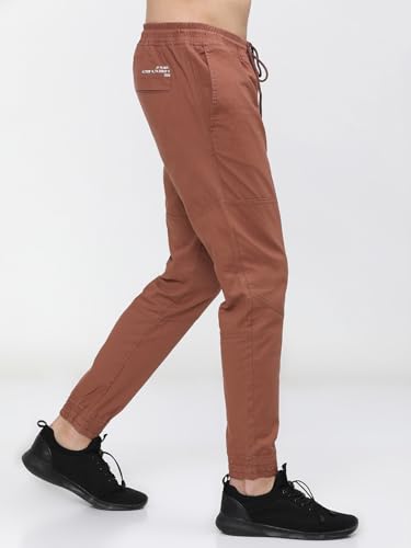 Image of Highlander Men's Cargo Jogger Trousers | Perfect for Casual Outings,Travel & Work Wear with Utility Pockets