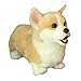 KemeloSimulation à la Main de Haute qualité Welsh Corgi Pembroke Chien Jouet poupée en Peluche Boule de Rebond en Peluche