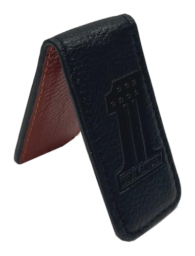 Harley-Davidson Men's #1 Logo Leather Magnetic Money Clip - Solid Black2