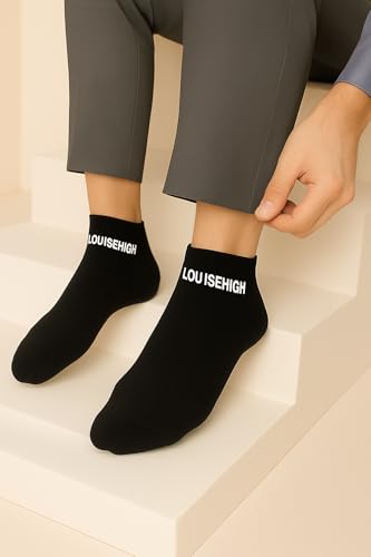 Image of Men Cotton Ankle Length Socks Combo