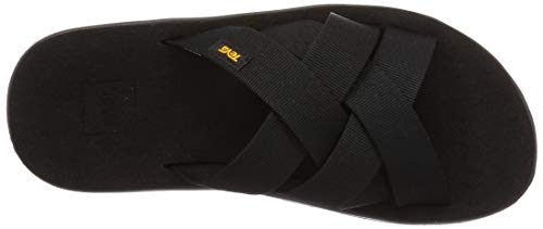 Image of Teba Men's VOYA SLIDE Sandal BLACK 9.8 inches (25 cm)