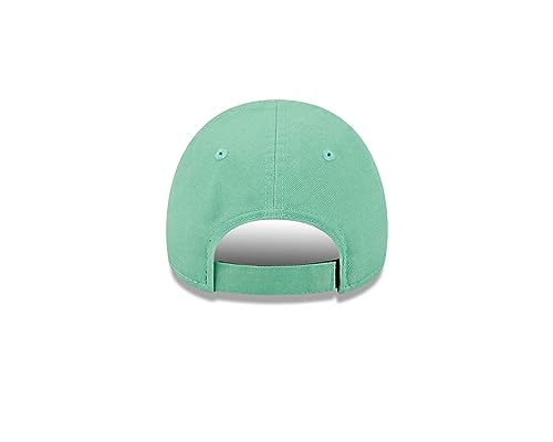 New Era New York Yankees MLB League Essential Green White 9Forty Adjustable Kids Cap - Youth, Mint, 6-12 Years - Image 4