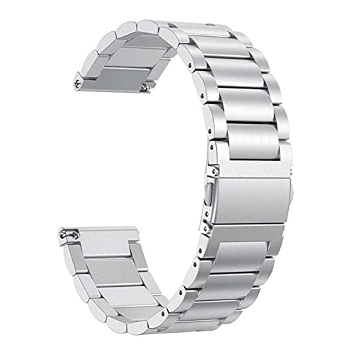 Bracelet montre 20mm 22mm acier inoxydable pour hommes et femmes élégants