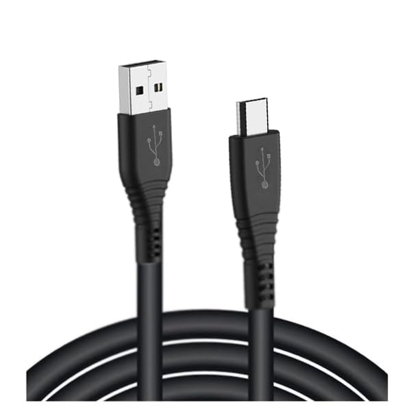 eZell TYPE C Charging Cable 3 Meters (Black) Ruby Series USB to Type C Long Length Cable For Mobilephones, Tablets, gadgets Etc.-BLACK (B0D76KS4CZ) Amazon Price History, Amazon Price Tracker