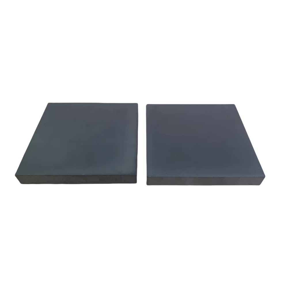 Feuille de céramique en carbure de silicium (1 pièce) - Frittage sans pression, options 5 x 5/10 x 10/20 x 20/50 x 50 mm(50x50x10 mm)