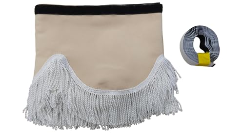 Rideau de camion KramTruck beige clair pare-soleil cabine