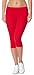 Produktbild Ladeheid Damen Leggings aus Baumwolle 3/4 LAMA01 (Rot18, 2XL/3XL) 44/46