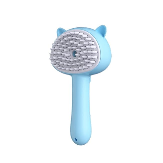 Hair Cleaning Brush With Mist Multifunctional Cat Grooming Brush (yellew, 10 * 5.5 * 18.3cm)-0gxJGbA1