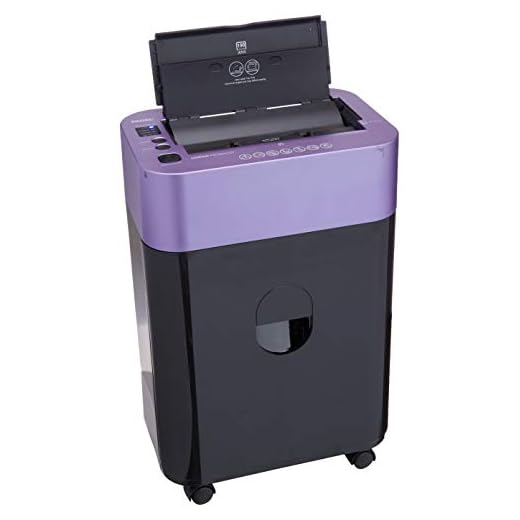 Royal 89332W AQ9100 Autofeed Microcut Shredder (Purple)